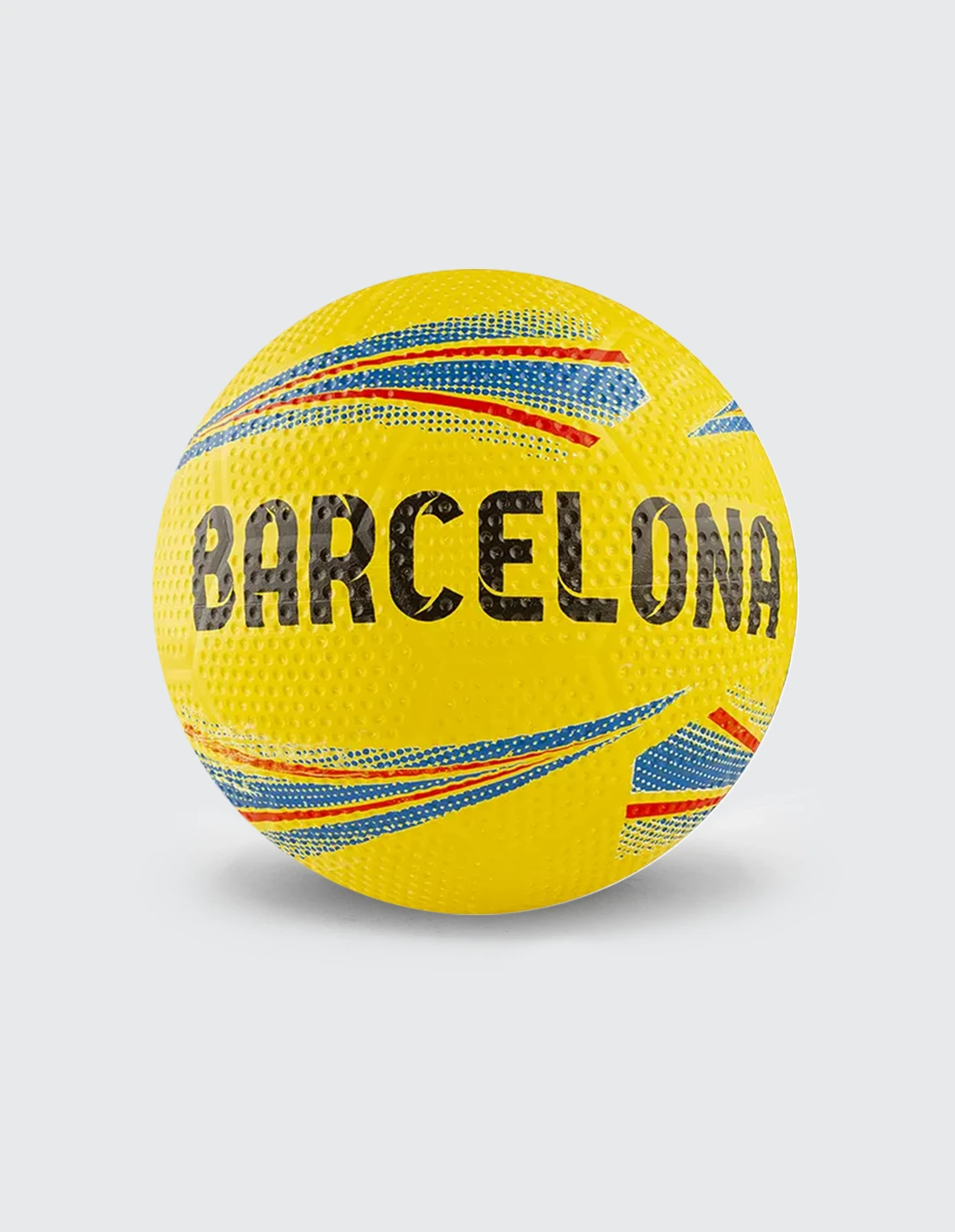 توپ فوتبال Unisex بدون برند لاستیکی باشگاهی طرح بارسلونا