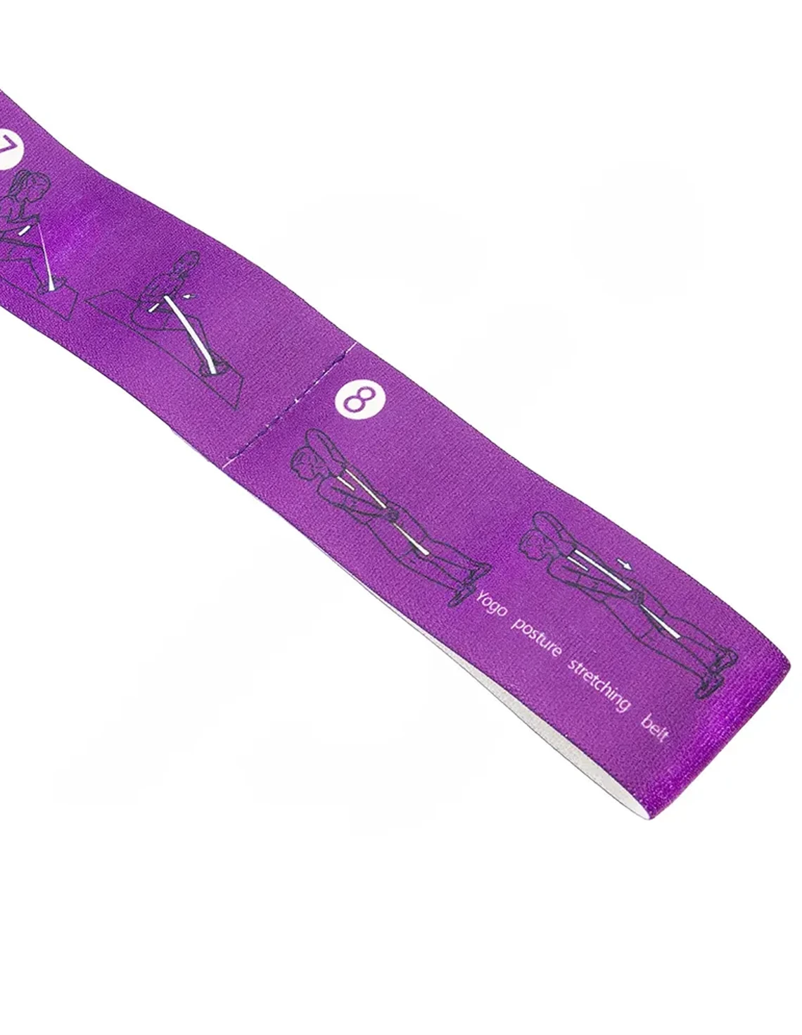 کش پیلاتس Unisex بدون برند کش مدرج یوگا 8 کاره